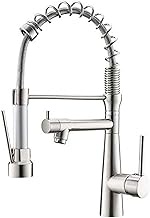 Kitchen Faucet Brushed Nickel Pull Down Faucets 360 Degree Rotating Cold Hot Sink Tap Kitchen Mixer interesting