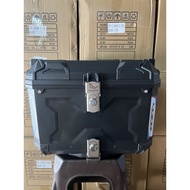 55L Motorcycle Top Box Motor Tail Box Universal Waterproof Storage Box