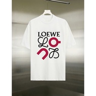 Lo @ ew @ e2026 Early Spring New Style Short-Sleeved T-Shirt Men's Women's Couple Style Comfortable 