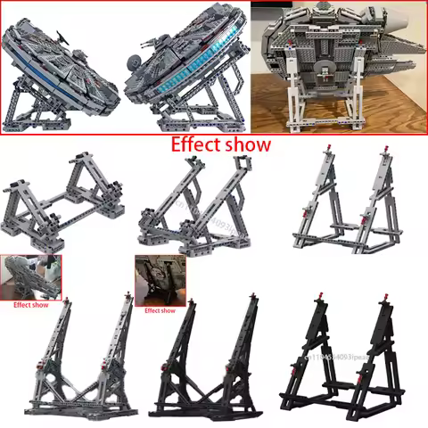 NEW Vertical Stand for Millennium Falcon 75192 75257 75105 75212 7965 Building Block DIY Falcon Ulti