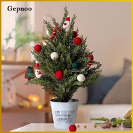 [Gepnoo] Small Artificial Cypress Christmas Tree Festival Faux Christmas Greenery