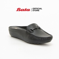 Bata Women's Moccasins รองเท้าส้นแบนสำหรับผู้หญิง รุ่น Sola สีดำ 6616618