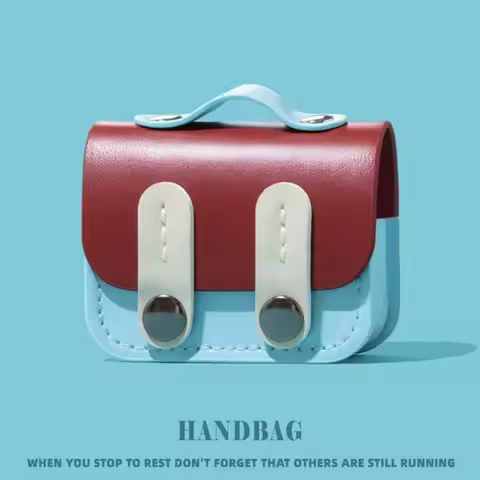 For AirPods 4 3 2 1 Pro Pro2 Earphone Case 3D Luxury Schoolbag Phone Case Silicone Cartoon Headphone