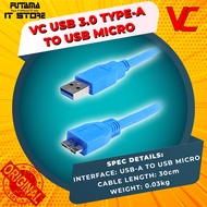 VC USB Type-A 3.0 To USB Micro (M-to-M) 30cm