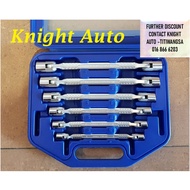 [READY STOCK] SB FSS5819 6pcs Double Flexible Coupling Socket Wrench ID669466