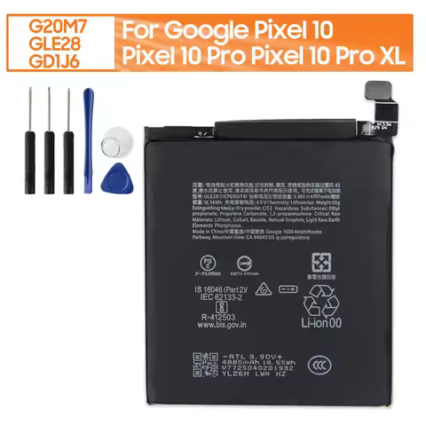Premium Battery G20M7 GLE28 GD1J6 For Google Pixel 10 Google Pixel 10 Pro Google Pixel 10 Pro XL Wit