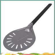 Turning Pizza Peel with 8 inch Aluminum Round Pizza Paddle, 23.6 inch Overall, Outdoor Pizza Oven Ac