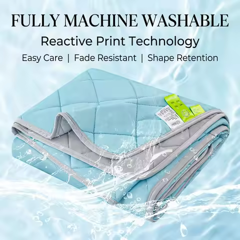Breathable Cooling Blanket for Bed Double Sided Cold Feel Summer Quilt Lightweight Air Conditioning 