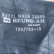 700/750−16 TR177A inner Tube Lorry tube Heung ah (made in korea)