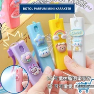 10ml Mini Travel Perfume Bottle - Cute Character Plastic Spray Bottle - Hand Sanitizer Perfume Decan