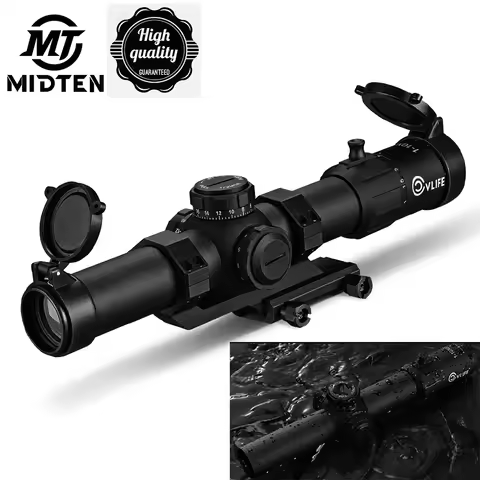 MIDTEN Rifle Scope BearSwift 1-10x28 First Focal Plane FFP LPVO Cantilever Illuminated BDC Reticle Z