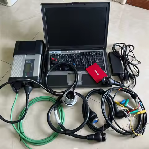 Mb c5 Star SD CONNECT WIFI DOIP D630 Laptop 4G Newest Software Ssd OBD CABLES Full Diagnosis Super R