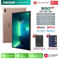 【2022 TOP1】 JOKSAP S30 Tablet PC 10.1 Inches FHD Android 11 5G WiFi Dual SIM 4G Type C 8800mAh Battery Gaming Tablets Online Meeting For Student 8GB RAM 128GB 256GB 512GB ROM