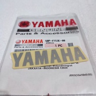 RX KING SCORPIO SILVER TOOLBOX STICKER EMBLEM YAMAHA 5BP-F153E-00Original