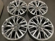 【員林 小茵 中古 物流區】VW福斯 SHARAN原廠 17吋 5X112 ET39中心孔57.1 銀