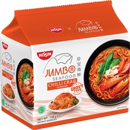 NISSIN JUMBO Seafood collaboration packet type noodle Chilli Crab Flavour by ziiLeon