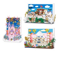 Photo frame 3d building blocks bricks display blocks