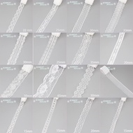 (5yards/roll) Different styles of white lace lace headband design gift box packaging