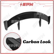 Universal Spoiler (B) Hatchback SUV MPV Rear Trunk MZ Spoiler GT Wing Ducktail Lip Axia Myvi Ativa X