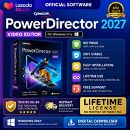 CyberLink PowerDirector 2027 Video Editor for Windows Only - No Virus 100% Safe & Clean Smooth Perfo