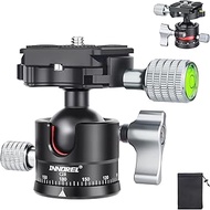 INNOREL C28 Low Profile Tripod Ball Head Universal 360 Panoramic Metal BallHead for DSLR Camera Trip
