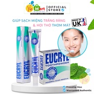 Eucryl Toothpaste Combo 62g + Eucryl Whitening Powder 50g