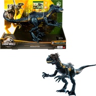 Mattel Jurassic World Toys Dinosaur Figure Indoraptor Track N Attack with Tracking Gear & 3 Attack F