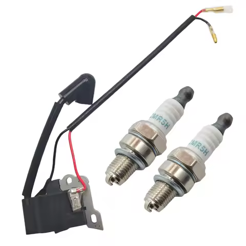 Ignition Coil Module Spark Plug Kit For Honda GX35 UMK435 GX 35 4 Stroke Lawn Mower Engine Motor Par