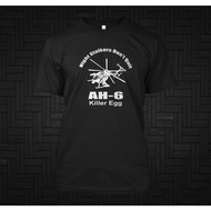 Ah-6 Helicopter 160Th Us Special Operations Airborne Night Stalker T-Shirt