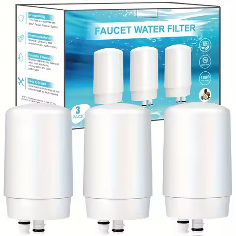3pcs Brita Tap Water Filters Compatible with Brita® Faucet Water Filtration System, Brita® 36311, 36