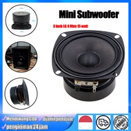 Speaker Subwoofer 3 inch LG 4 Ohm 15watt Woofer Prestig High Power HIFI Low Bass Magnet Tebal Karet 