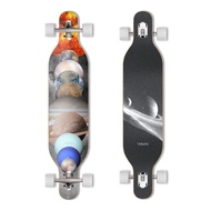 VOLADOR Freeride Longboard Cruiser | Maple Wood Deck| Drop Through longboard complete