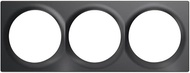 FIBARO Walli FG-Wx-PP-0004-8 Triple Cover Plate for Walli Devices Anthracite