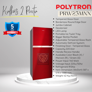 Kulkas 2 Pintu POLYTRON PRW23MNX - Merah