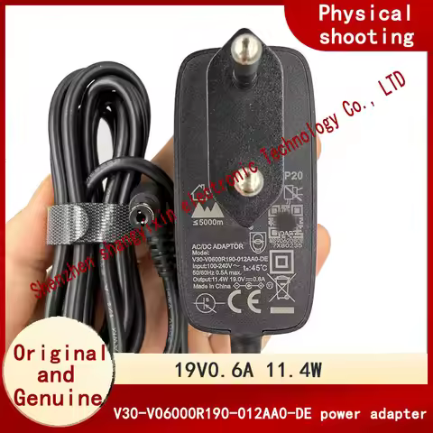 Original European standard V30-V06000R190-012AA0-DE power adapter 19V0.6A 11.4W vacuum cleaner robot