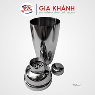 bình lắc pha chế Bình Lắc Shaker Pha Chế Cocktail Trà Sữa Chất Liệu Inox Cao Cấp -Bình Shaker 350ml