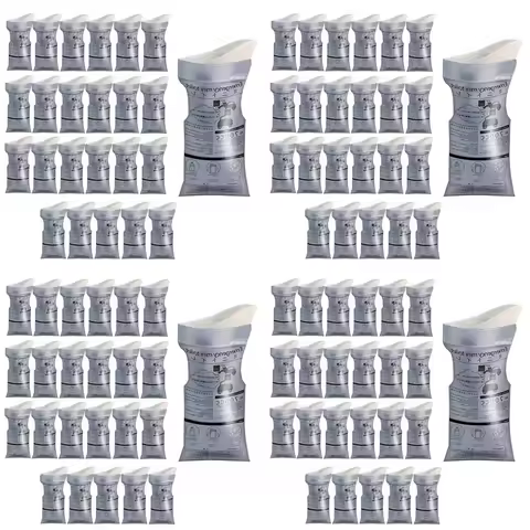 96 PCS Disposable Urine Bag,700ML Emergency Mini Toilet For Camping Road Trip Jam, Urine Bag Pee Bag