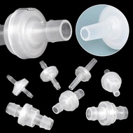 FAVORITEGOODSS2BJ 1/5Pcs One-Way Valve, Gas Liquid Water Fluid Diameter 3/4/6/8/10/12mm Plastic Chec