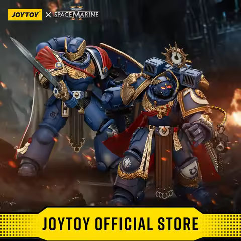 JOYTOY Warhammer 40k 1/18 Action Figures Ultramarines Marneus Calgar, Chapter Master Ultramarines Vi