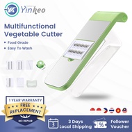 Yinkeo Vegetable Slicer Fruits Cutter Onion Potato Grater Food Chopper Grinder Pemotong Sayur Parut 