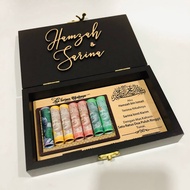 Exclusively Customized Laser Engraved Mockup MAS KAHWIN With MDF Box