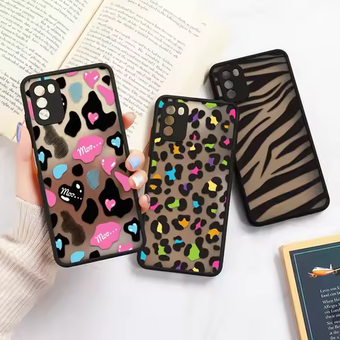 Leopard Case For Xiaomi 11T 12T Cover Redmi Note 10 Pro 9 8 9A 9C 9T Poco F3 Mi 12 11 Lite 5G NE 9T 