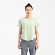 KALENJI Women's Quick Dry Cool Running T-shirt RUN DRY+ - Green