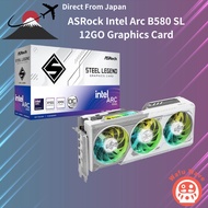 ASRock Intel Arc B580 SL 12GO Graphics Card 12GB GDDR6 PCIe 4.0 Triple Fan ARGB