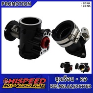Throttle Body Set Size 32 34 36 38 Mm + Neck | R15 MSLAZ EXCITER