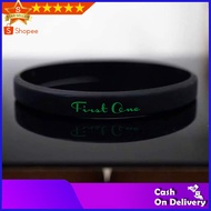 First ONE Men's Bracelet - ORIGINAL SPORT Rubber Bracelet 5 ARMY BLACK