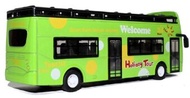 Tour Double Decker Bus Model Toy Gifts for Kids Boys Girls 830