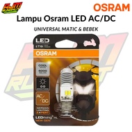 Lampu Depan LED Osram Motor AC/DC T19 Ori Cool White Bebek Matic Beat