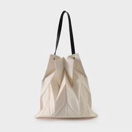 Issey Miyake Geometric Diamond Pleated Canvas Bag 2022 New Large Capacity Tote Bag Lightweight Shoul