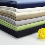 Embroidery diy Embroidery Fabric Plain Solid Color Linen Fabric Embroidery Fabric Su Embroidery Hand